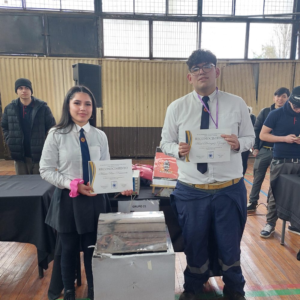 PACE UOH valora iniciativas creativas e innovadoras del Liceo Industrial Pedro Aguirre Cerda