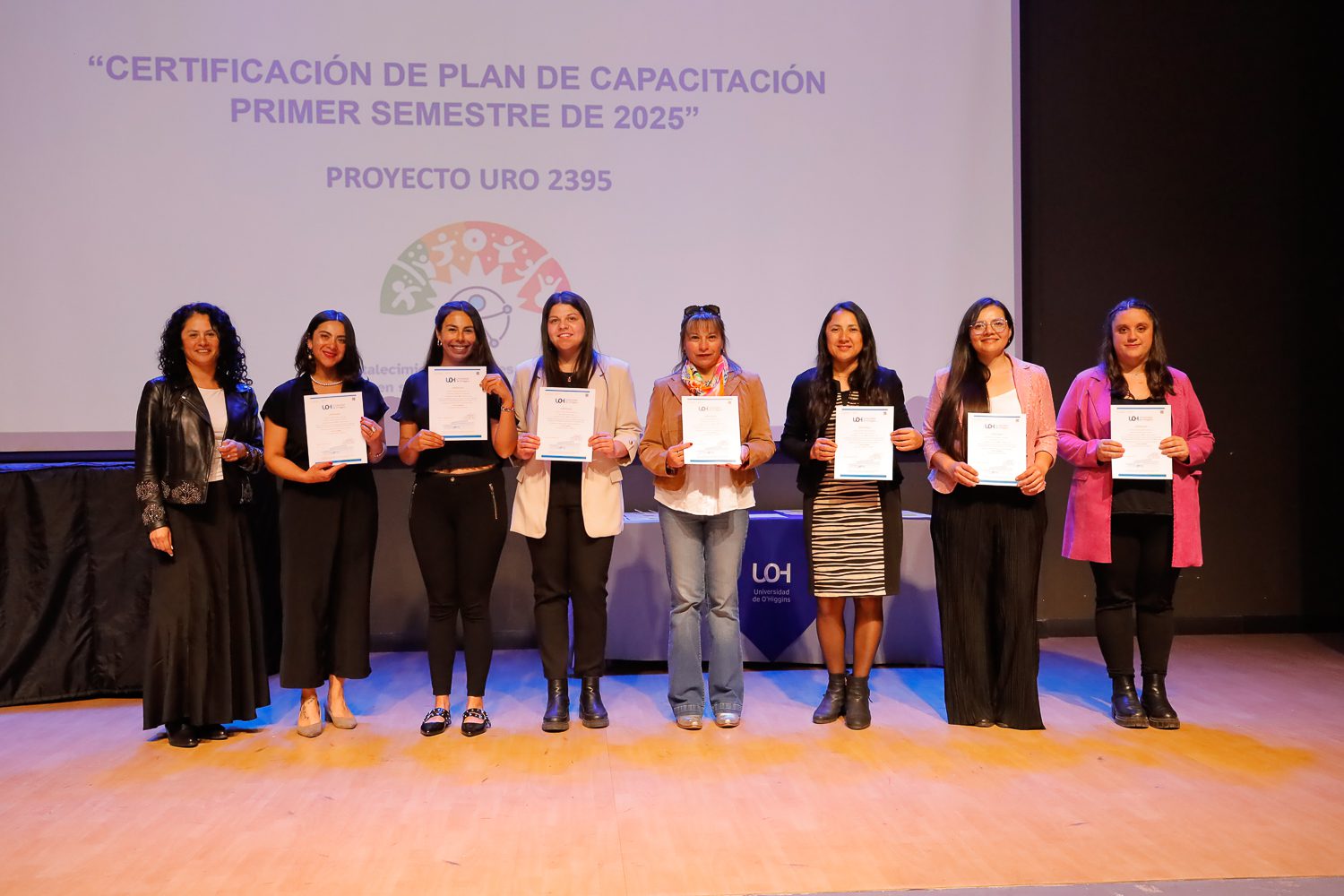 UOH certifica a 167 personas en inclusión y discapacidad en el marco del Proyecto URO 2395