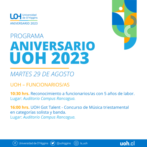 [Actividades aniversario] Reconocimiento a funcionarios/as con 5 años de labor