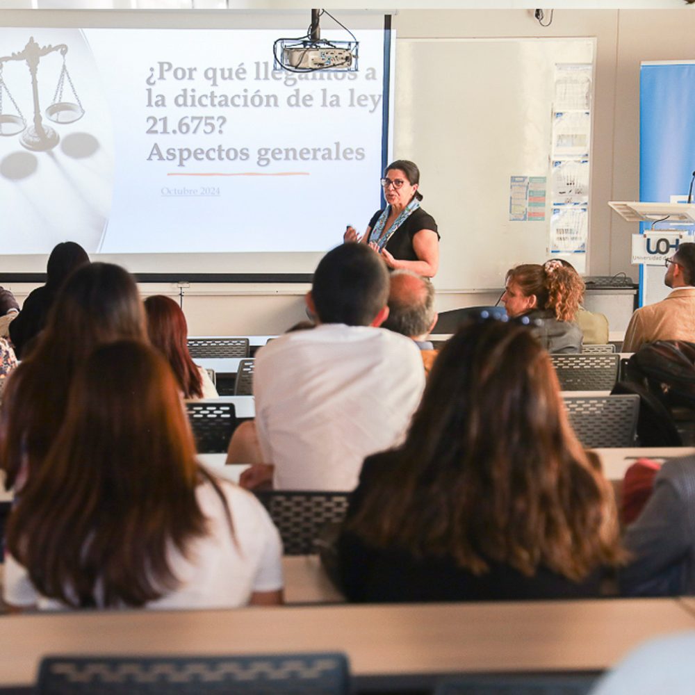 UOH albergó charla sobre ley que sanciona violencia en contra de las mujeres