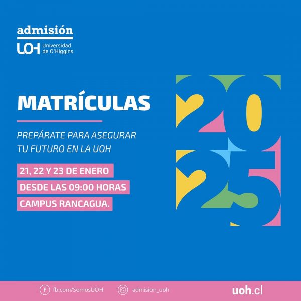 [Proceso de Admisión 2025] Matrículas