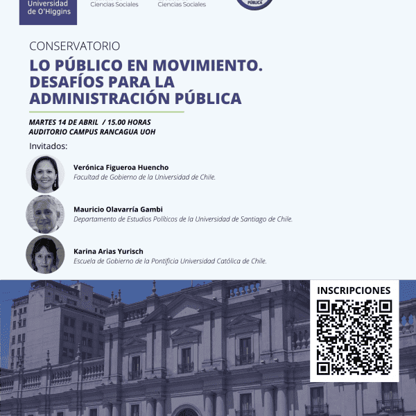 [Conversatorio] Lo público en movimiento. Desafíos para la administración pública