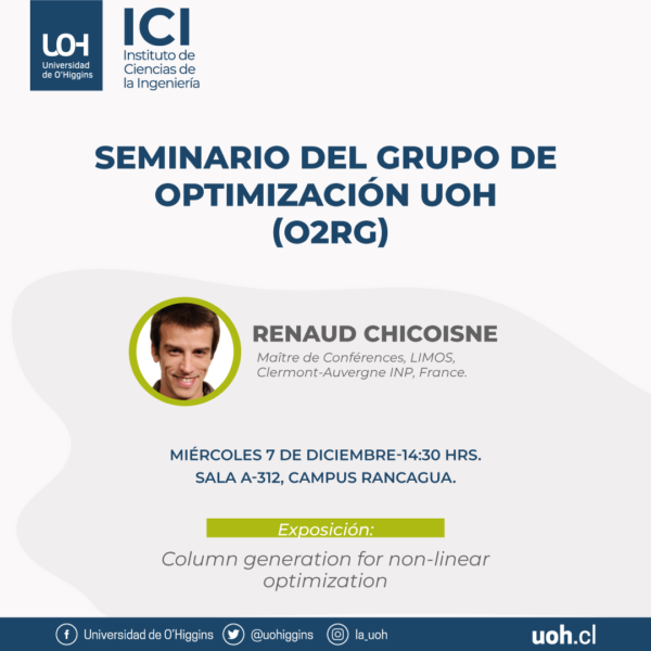 Seminario del grupo de optimización UOH (O2RG)