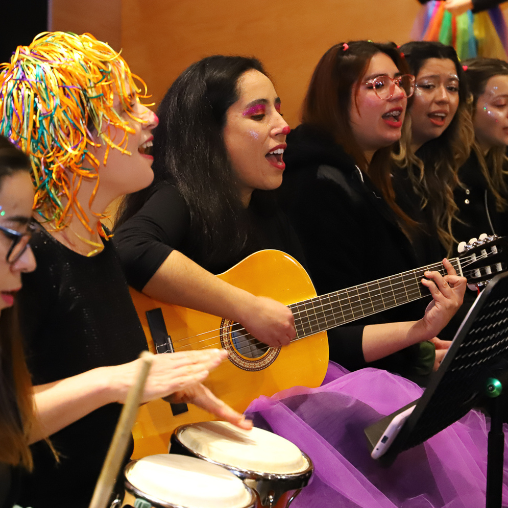 Estudiantes de Pedagogía en Educación Especial desarrollan muestra musical y obra de teatro para toda la Comunidad UOH