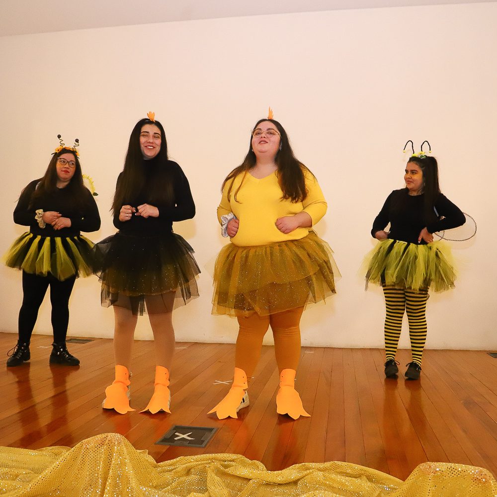 El arte como herramienta pedagógica: estudiantes de Pedagogía en Educación Especial presentaron obra de teatro