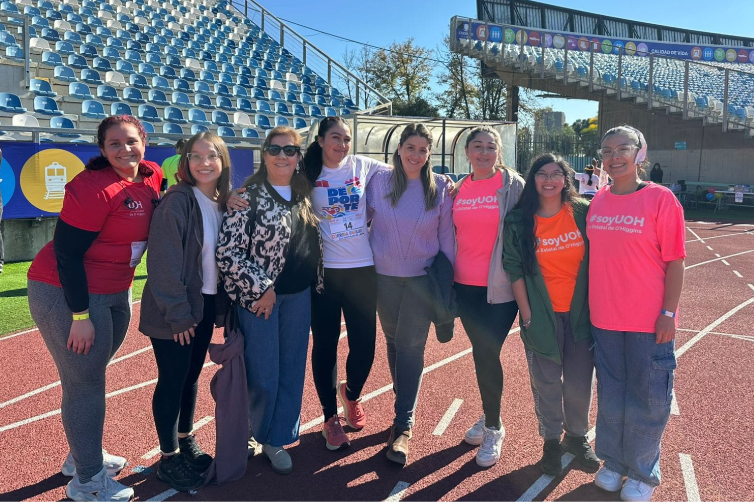 Escuela de Educación UOH participó en primera corrida familiar del Aula Hospitalaria de Rancagua