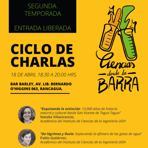 [Ciclo de charlas] Ciencias desde las barras