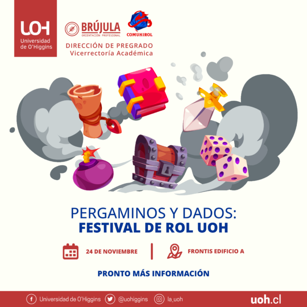 [Actividades] Pergaminos y dados: Festival de Rol UOH