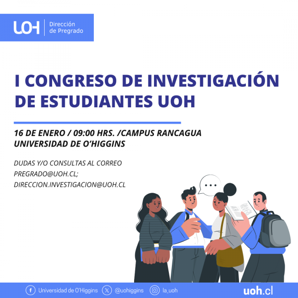 [Actividad] I Congreso de Investigación de Estudiantes UOH