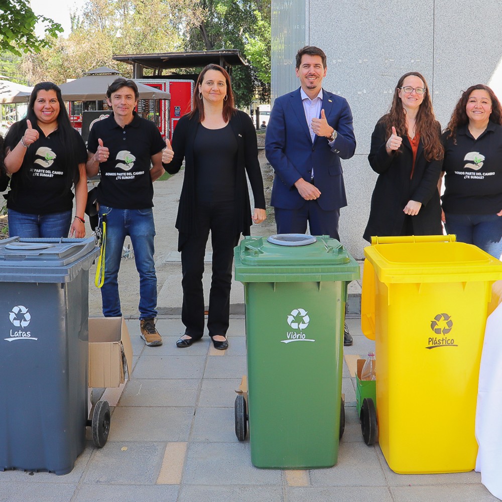 UOH inaugura puntos limpios tras pionera iniciativa de sus trabajadores