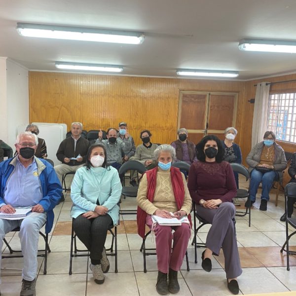 Instituto de Ciencias de la Salud realizó ciclo de charlas a Junta de Vecinos de Rancagua