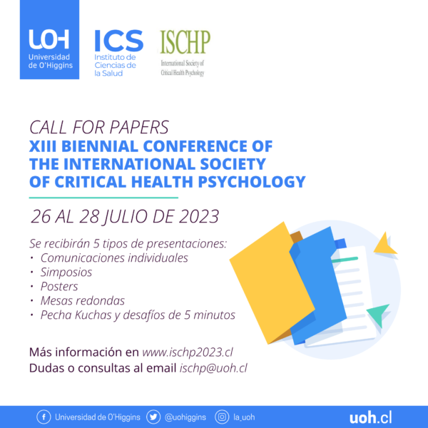 [Call for Papers] XIII Biennial Conference of the International Society of Critical Health Psychology