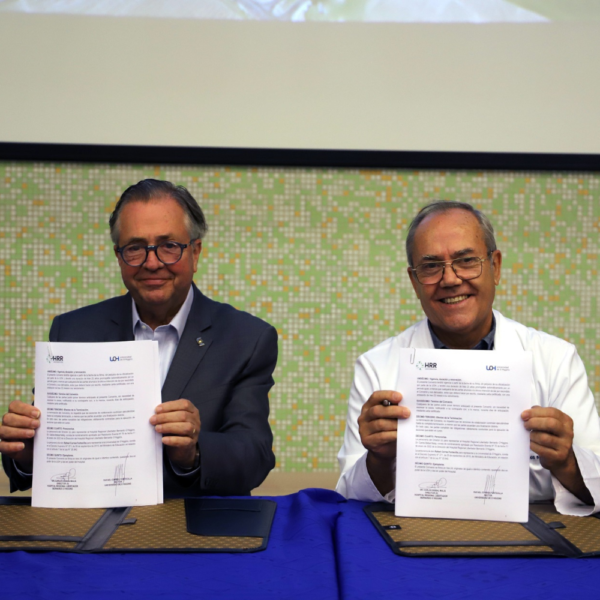 UOH y Hospital Regional Rancagua firman convenio para la investigación en salud regional