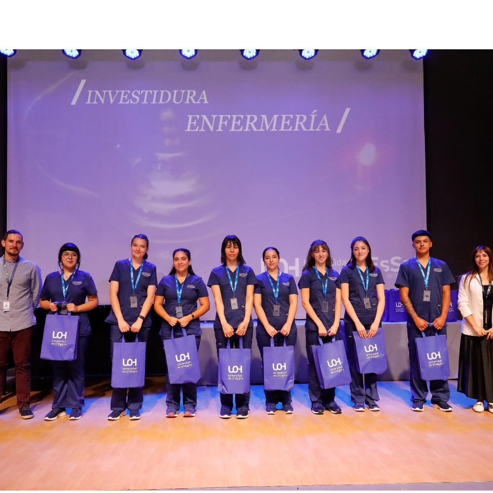 Con solemnes ceremonias, estudiantes de Enfermería UOH inician sus prácticas clínicas