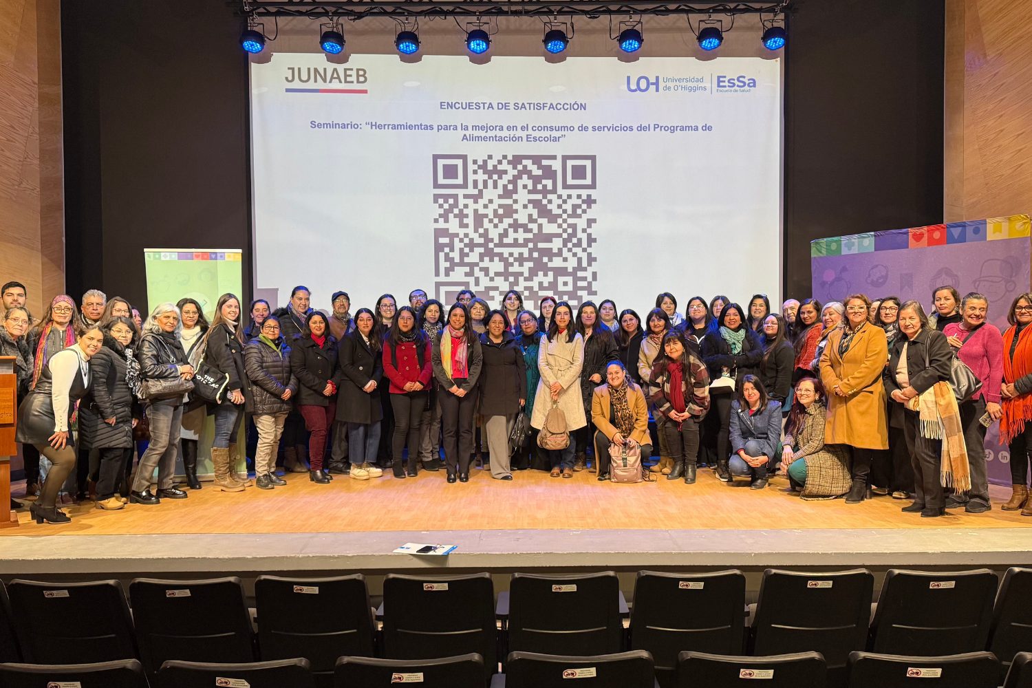 Junaeb O’Higgins y Escuela de Salud UOH impulsan capacitación regional sobre alimentación escolar