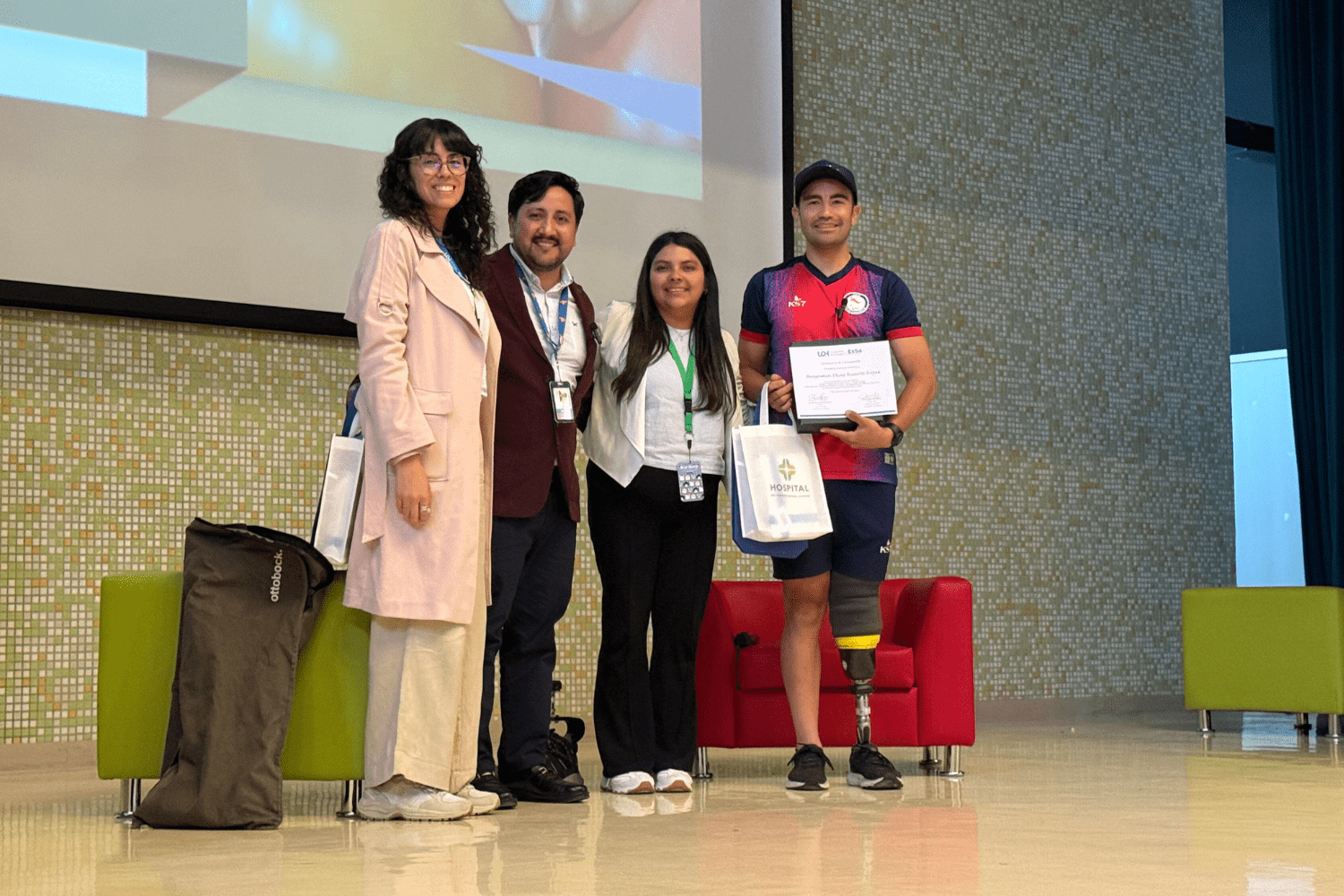 UOH y Hospital Franco Ravera Zunino refuerzan trabajo en red con jornada de innovación en rehabilitación