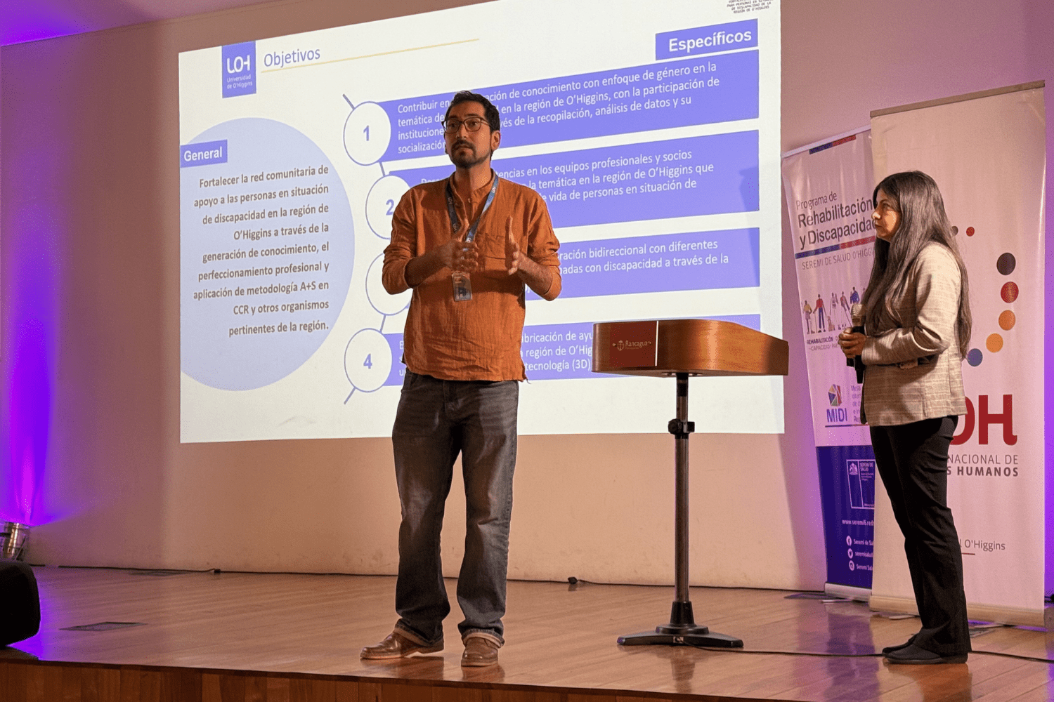 UOH fortalece trabajo territorial en salud inclusiva con participación en jornadas técnicas