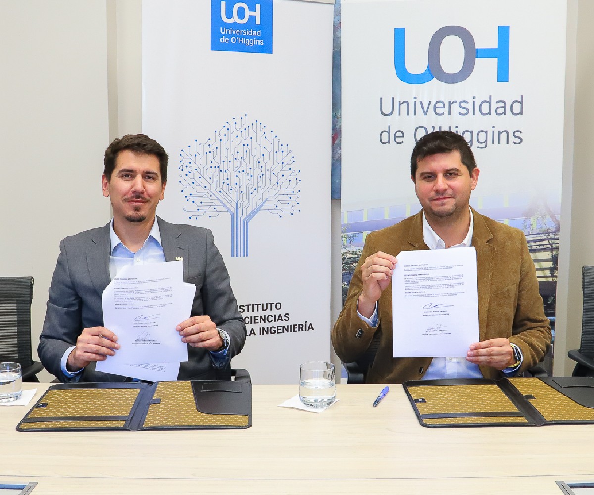 Universidad de O’Higgins firma convenio de colaboración con Subsecretaría de Transportes