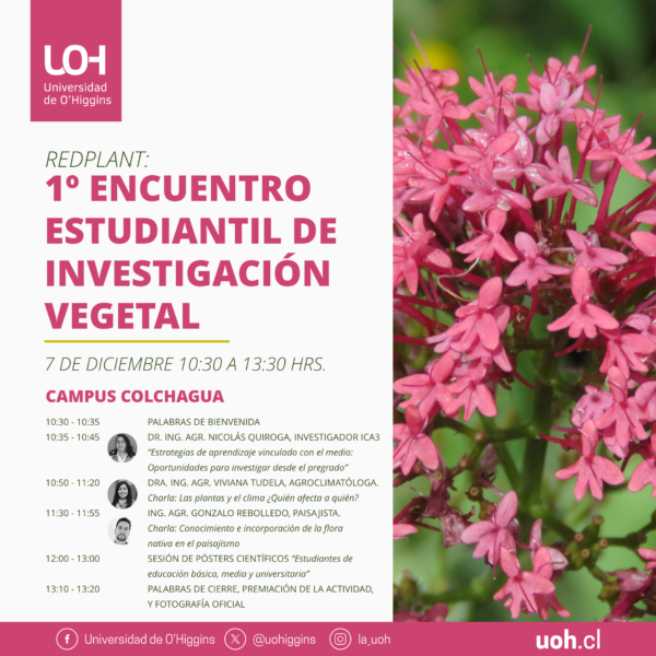 [REDPlanT] 1º Encuentro Estudiantil de Investigación Vegetal