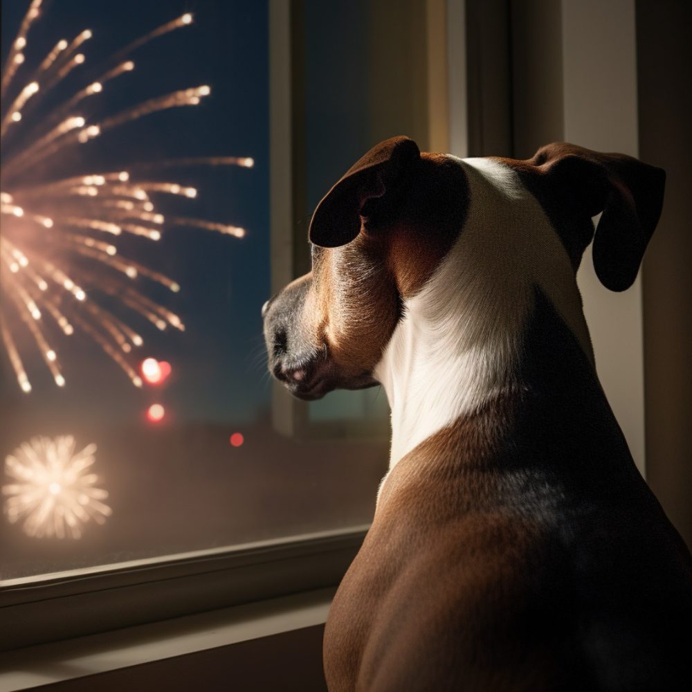 Fuegos artificiales: infierno de fin de año para las mascotas