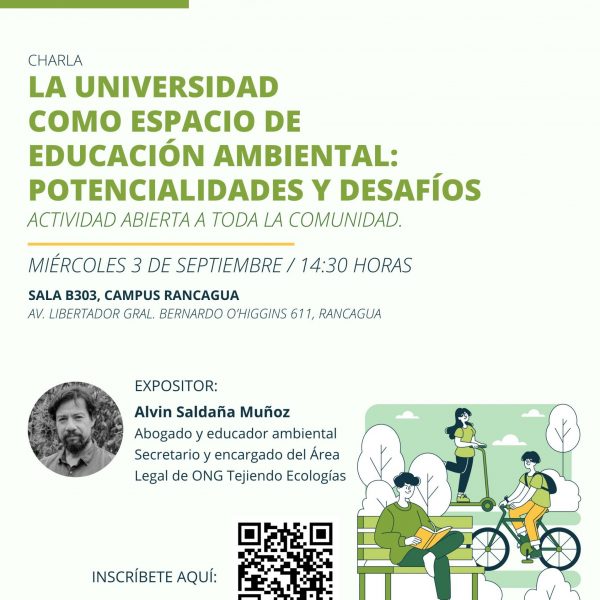 [Charla] La universidad como espacio de educación ambiental: potencialidades y desafíos