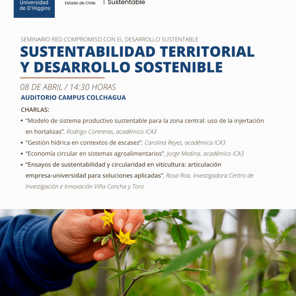 [Seminario Red Compromiso con el Desarrollo Sustentable] Sustentabilidad territorial y desarrollo sostenible