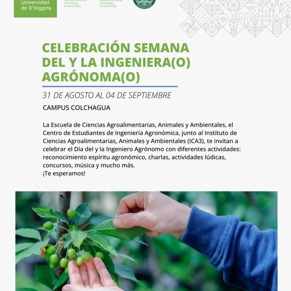 [Celebración] Semana del y la ingeniera/o agrónoma/o