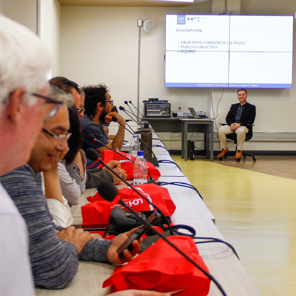 Red de Radios Comunitarias busca fortalecer divulgación científica y patrimonial de la UOH