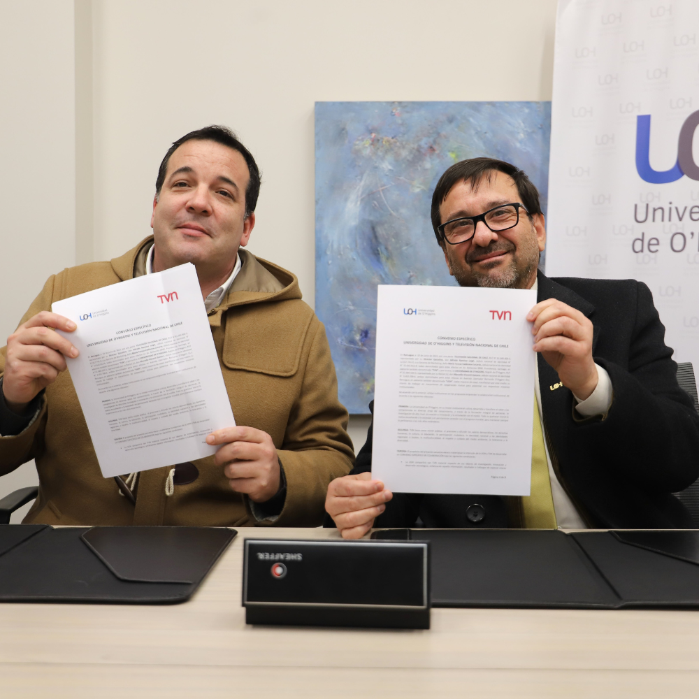 UOH y TVN firman convenio de colaboración