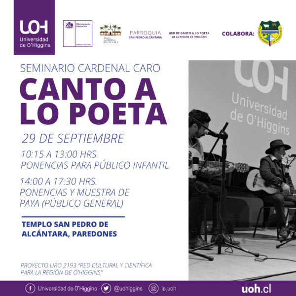 UOH realizará en Paredones segundo Seminario de Canto a lo Poeta 2023