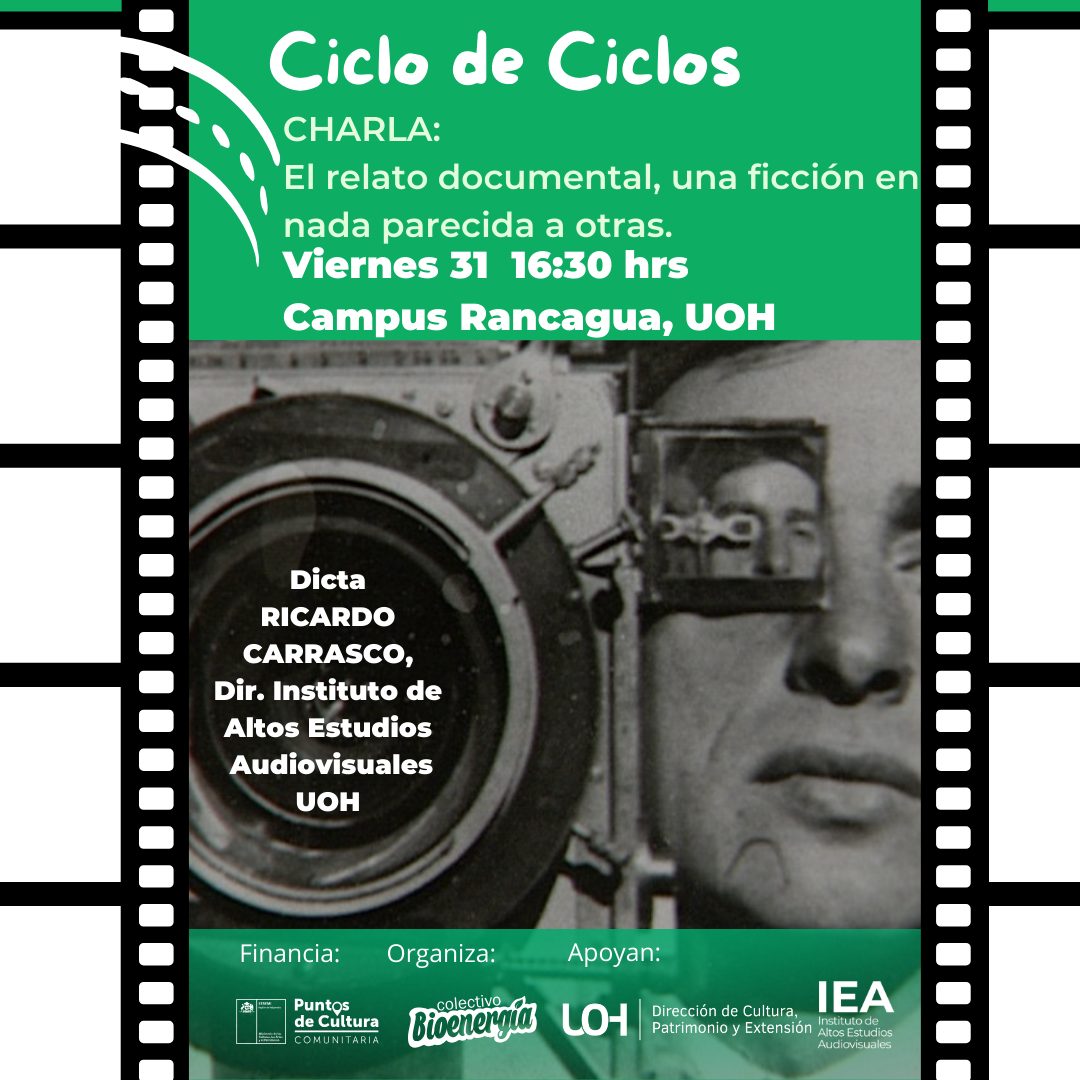 Con apoyo de la UOH colectivo Bioenergía presenta ciclo de cine gratuito en Rancagua