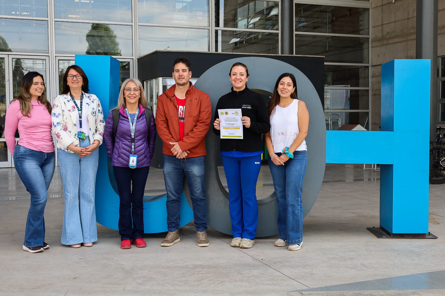 Comité Paritario de Higiene y Seguridad Campus Colchagua obtiene certificación Oro de Mutual de Seguridad