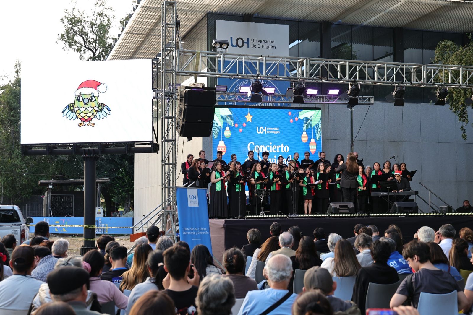 UOH encendió la magia navideña en la tercera versión del Concierto de Navidad