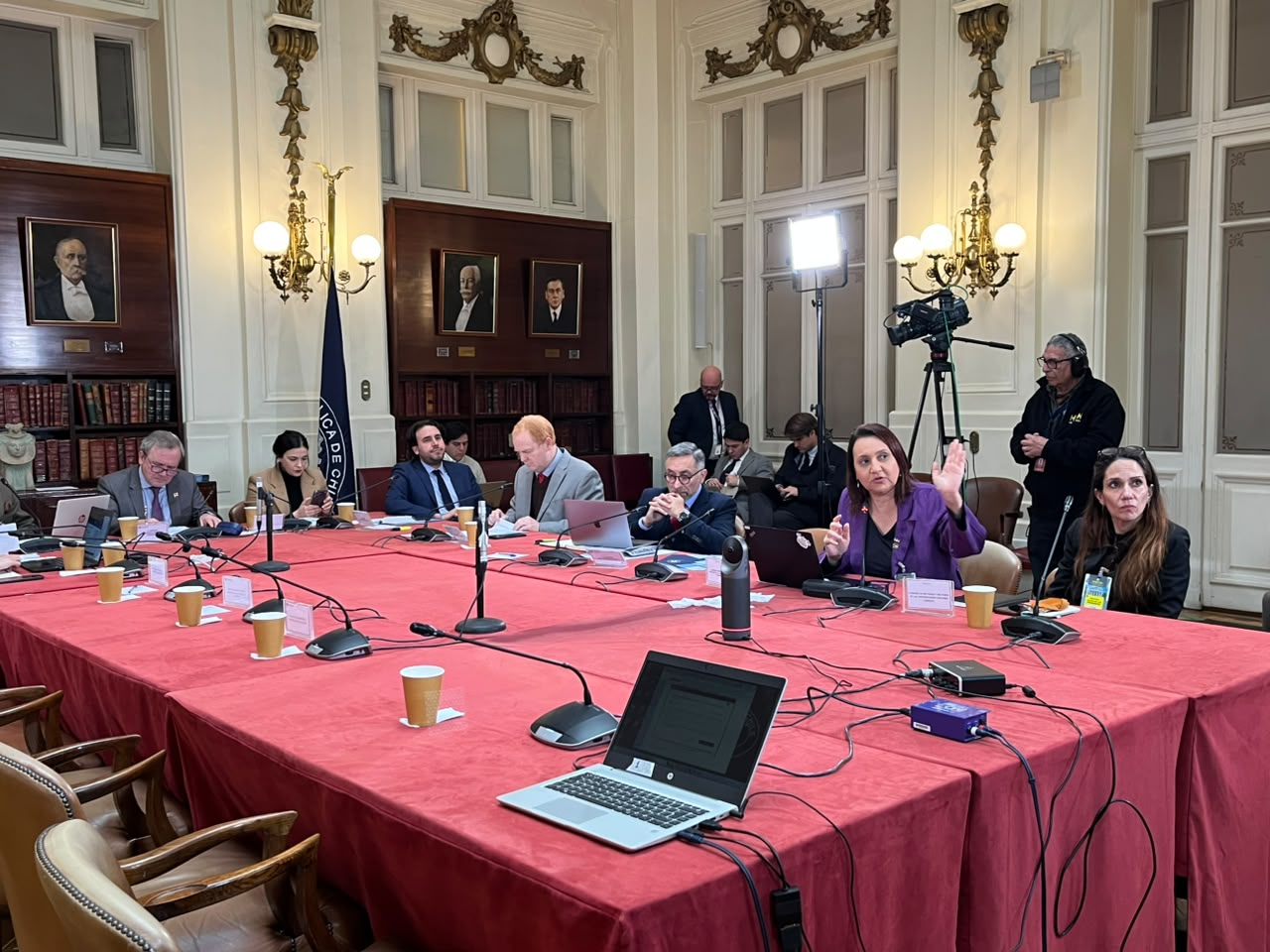 Rectora Fernanda Kri expone ante el Senado impacto del PACE y pide asegurar por ley su continuidad