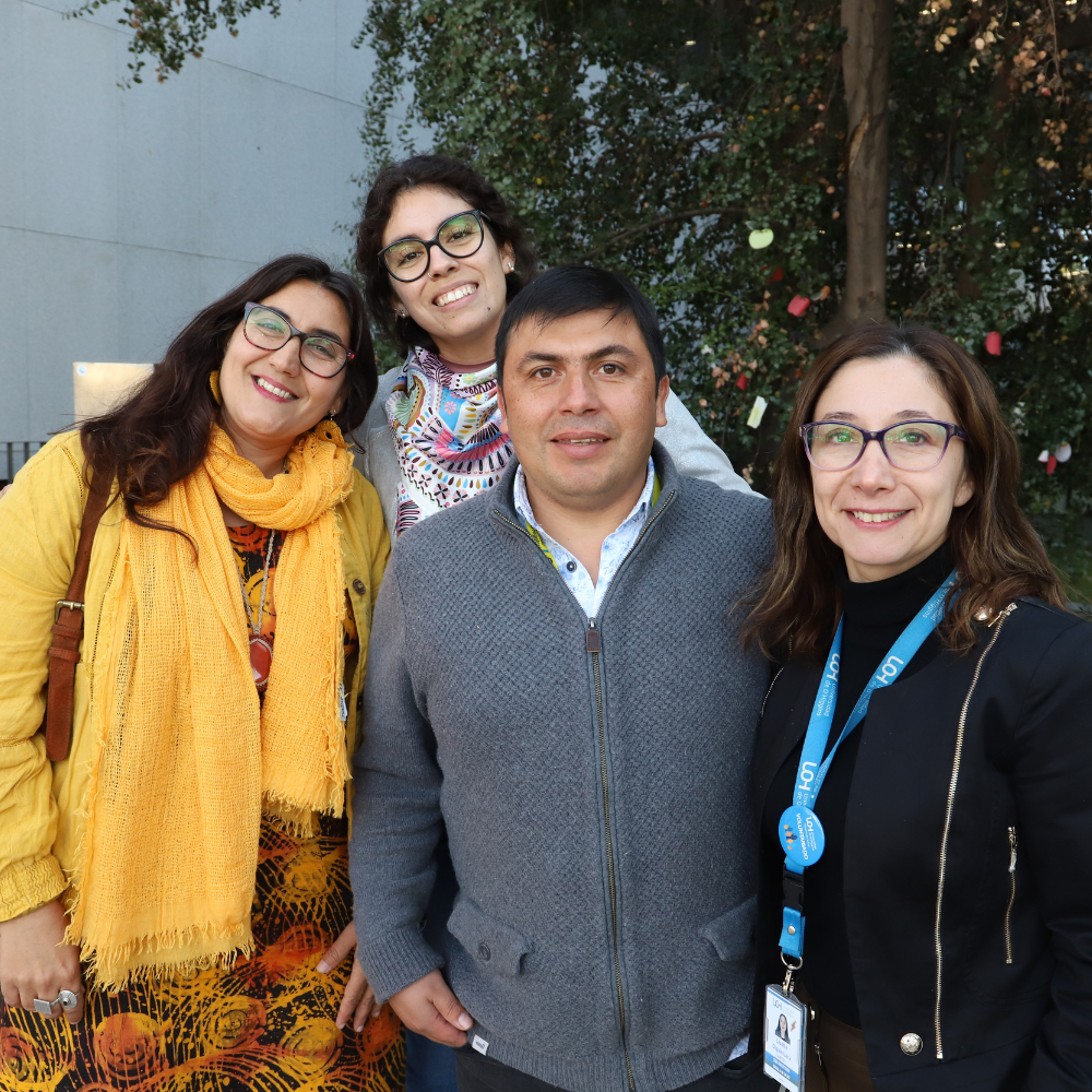 Referente de la terapia ocupacional comunitaria visita la UOH