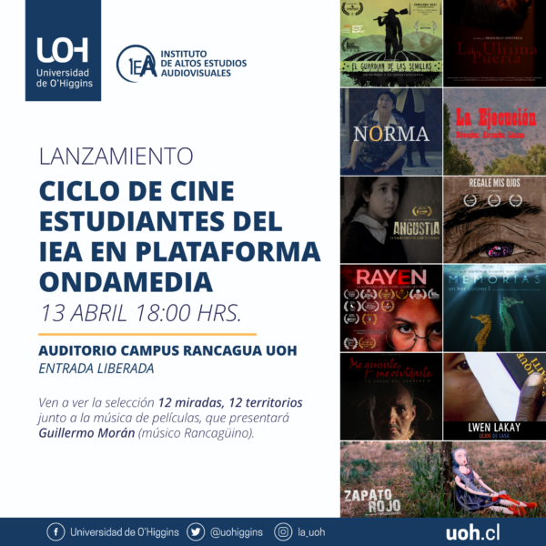 [Lanzamiento] Ciclo de cine estudiantes del IEA en plataforma Ondamedia