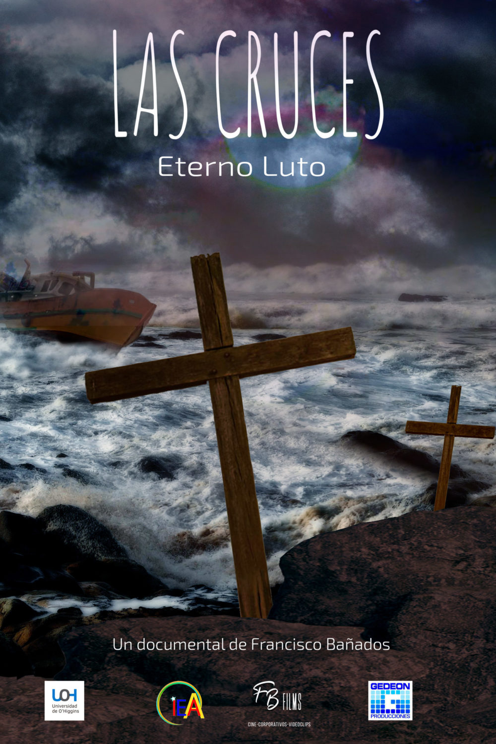 afiche Las cruces, eterno luto