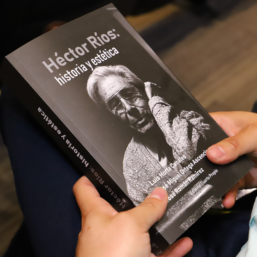 Presentan libro sobre vida y obra del cineasta Héctor Ríos