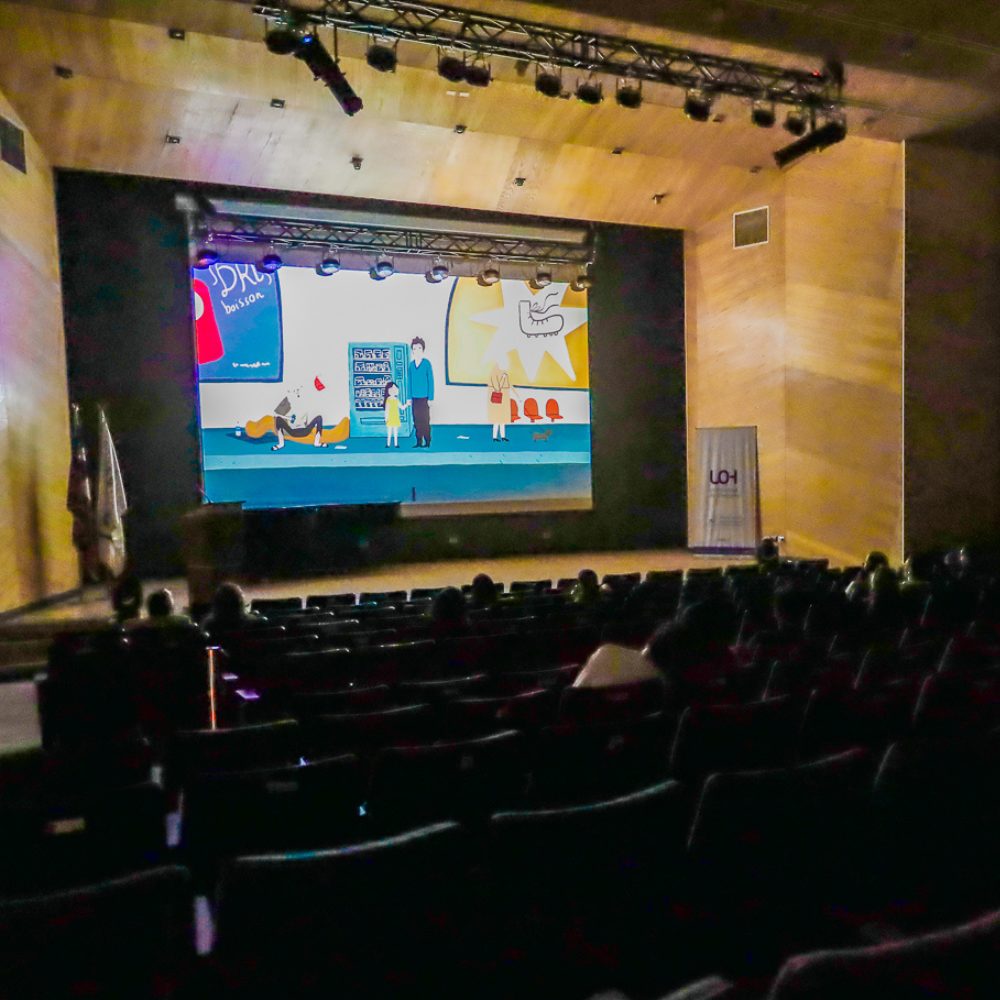 UOH recibió al Festival de la Francofonía con muestra de cine animado