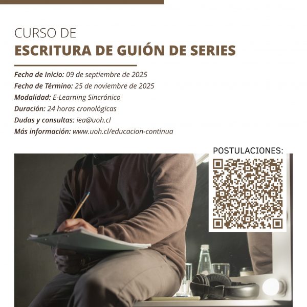 [Postulaciones] Curso de Escritura de Guion de Series