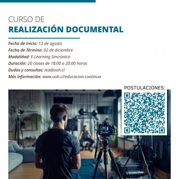 [Postulaciones] Curso de Realización Documental