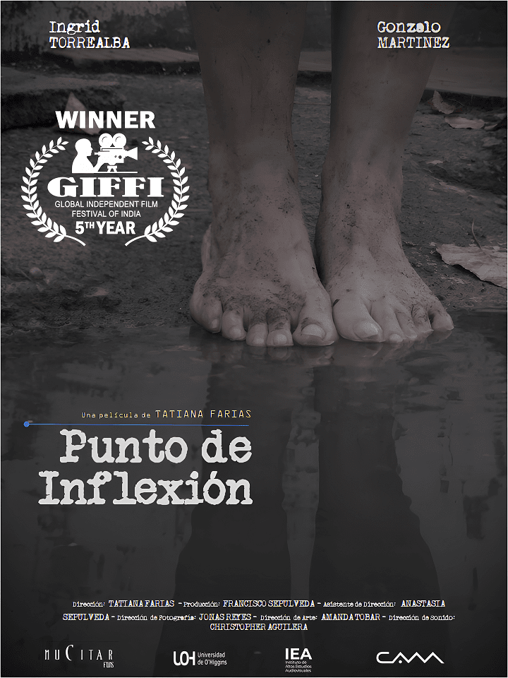 “Punto de Inflexión” logra la distinción como mejor cortometraje en festival internacional de cine