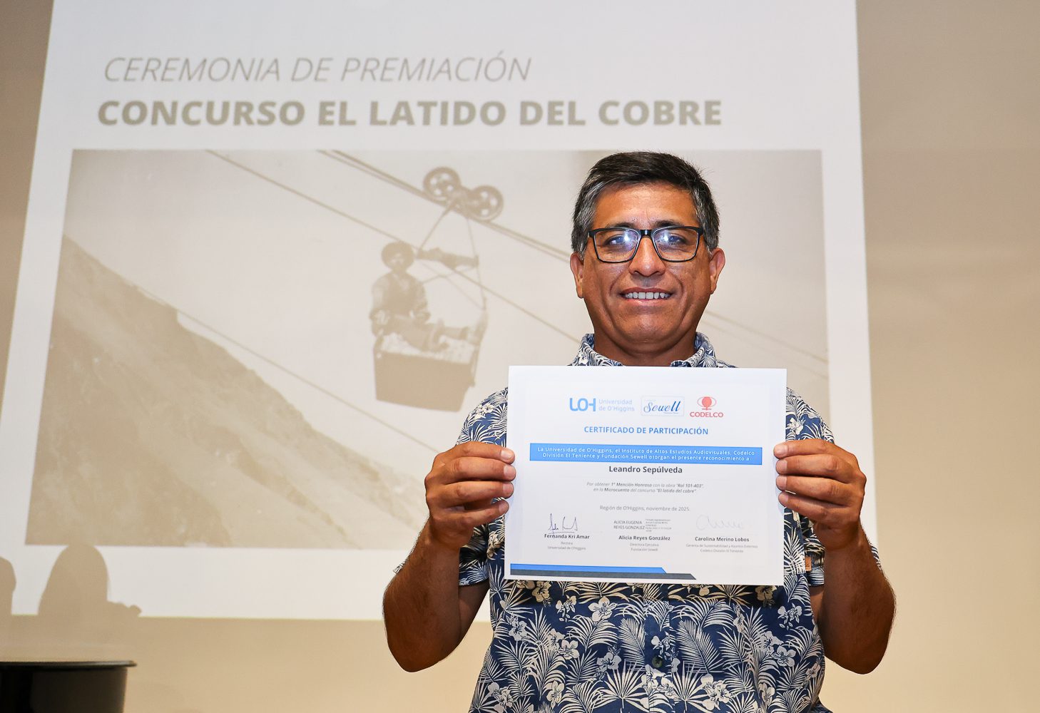 Premios “El Latido del Cobre”: la ceremonia que reconoció la fusión entre arte y minería
