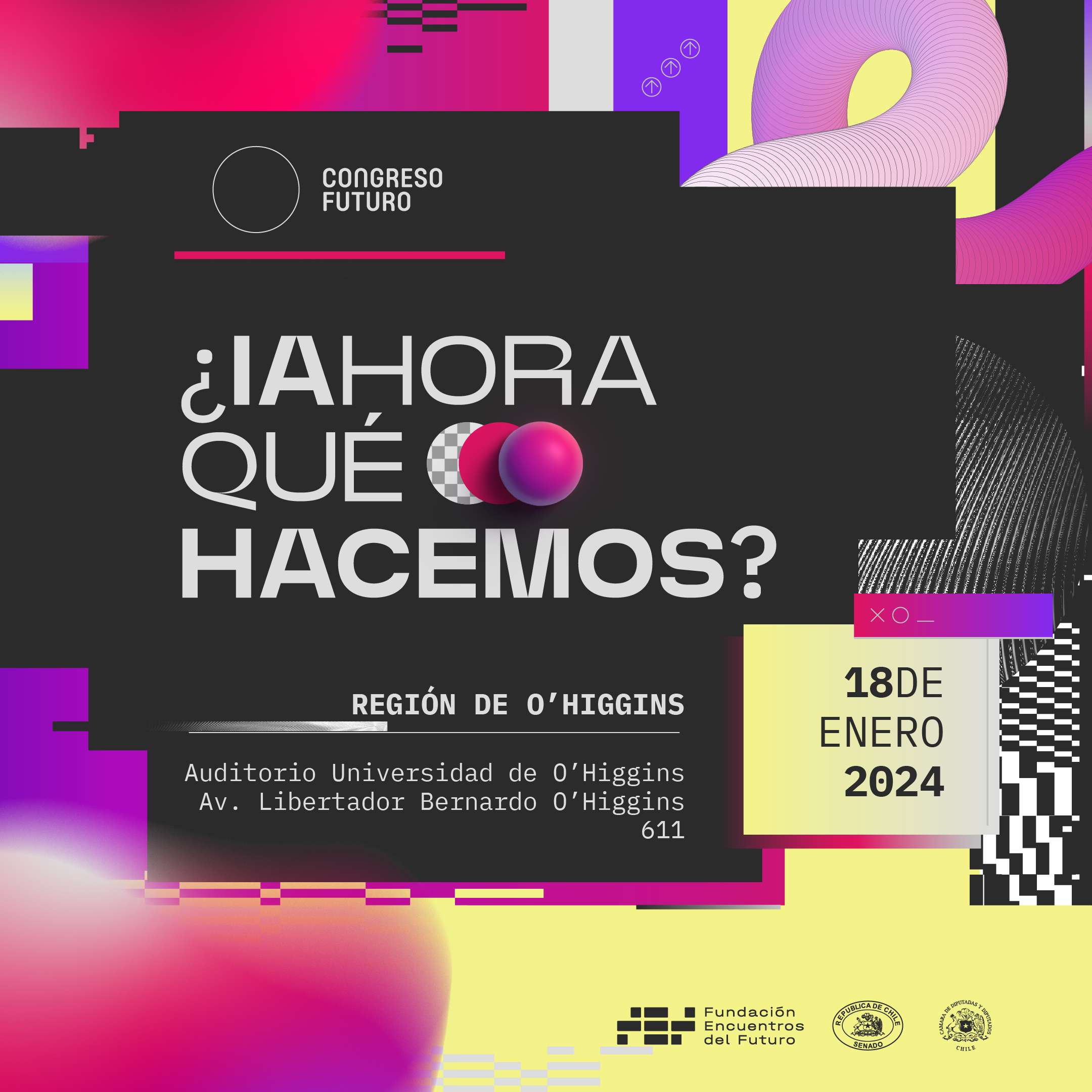 Congreso Futuro llega a la UOH con ponencias internacionales sobre neurociencia y emergencia climática