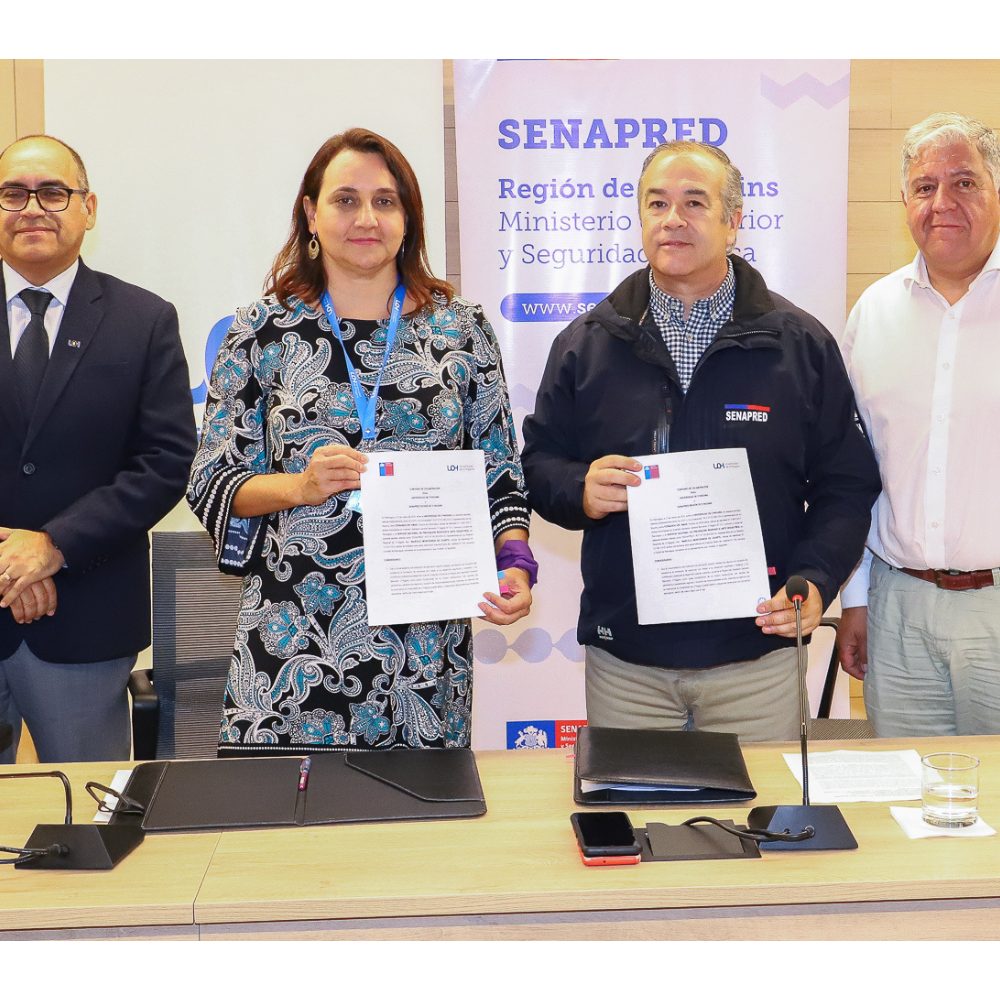 UOH firmó convenio de colaboración con Senapred O’Higgins