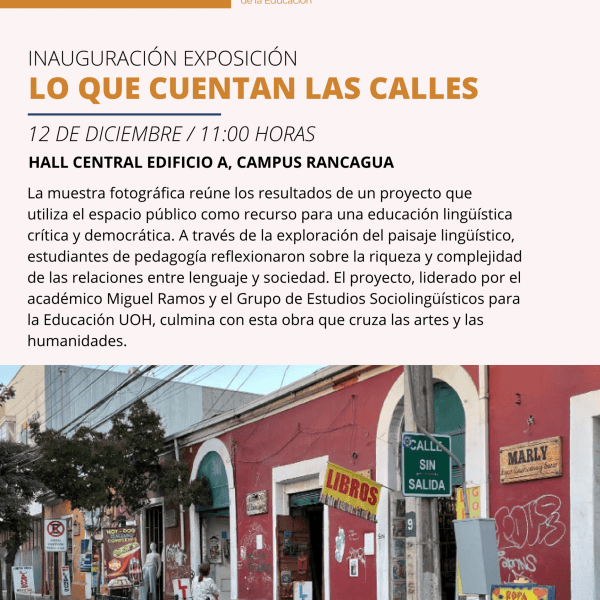[Inauguración exposición] Lo que cuentan las calles