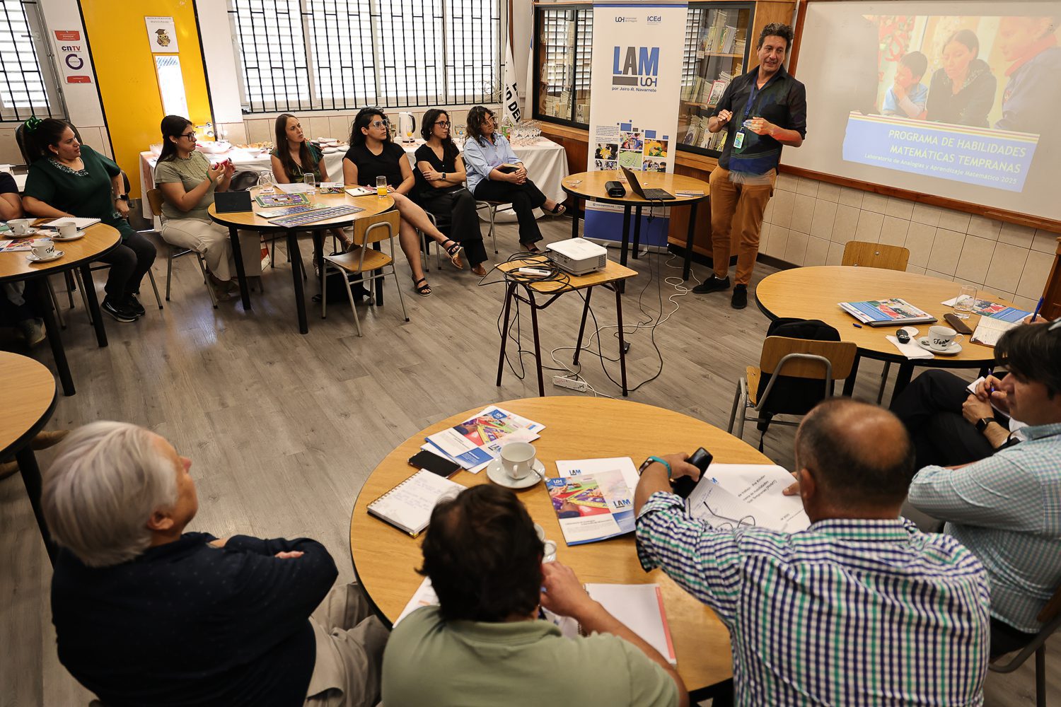 LAM UOH realiza en Requínoa jornada para la enseñanza temprana de las matemáticas