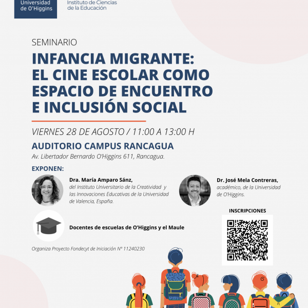 [Seminario] Infancia migrante: el cine escolar como espacio de encuentro e inclusión social