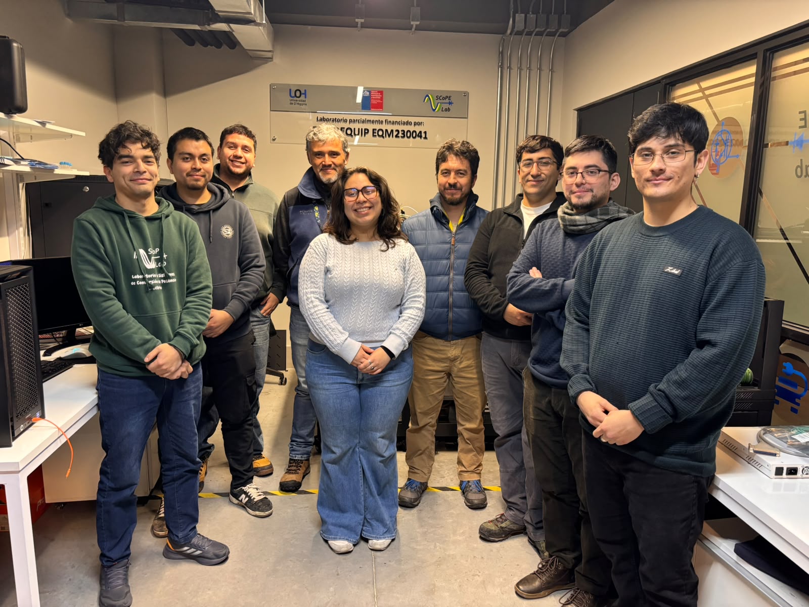 Estudiante costarricense realiza su memoria de título en el Scope Lab de la UOH