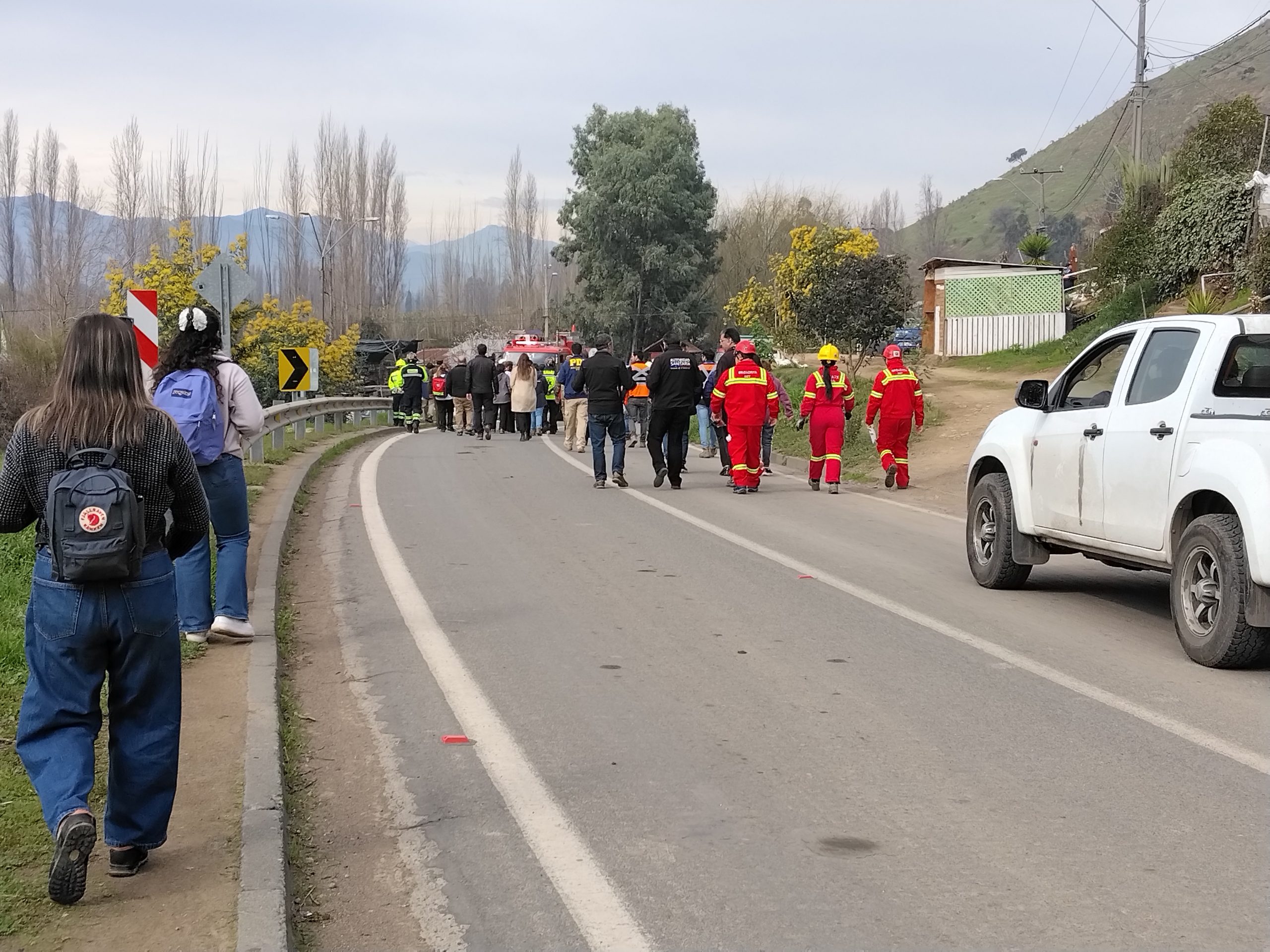 Resguardo y prevención: UOH participa en simulacro de aluvión en la comuna de Malloa